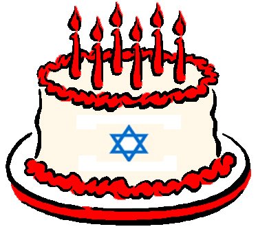 Happy Birthday Israel Cake